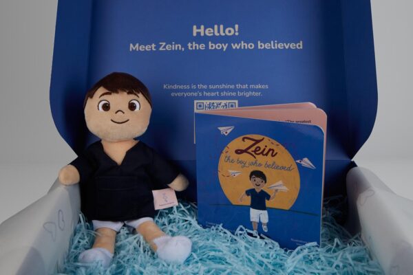 Zein The Boy plushie + Story book